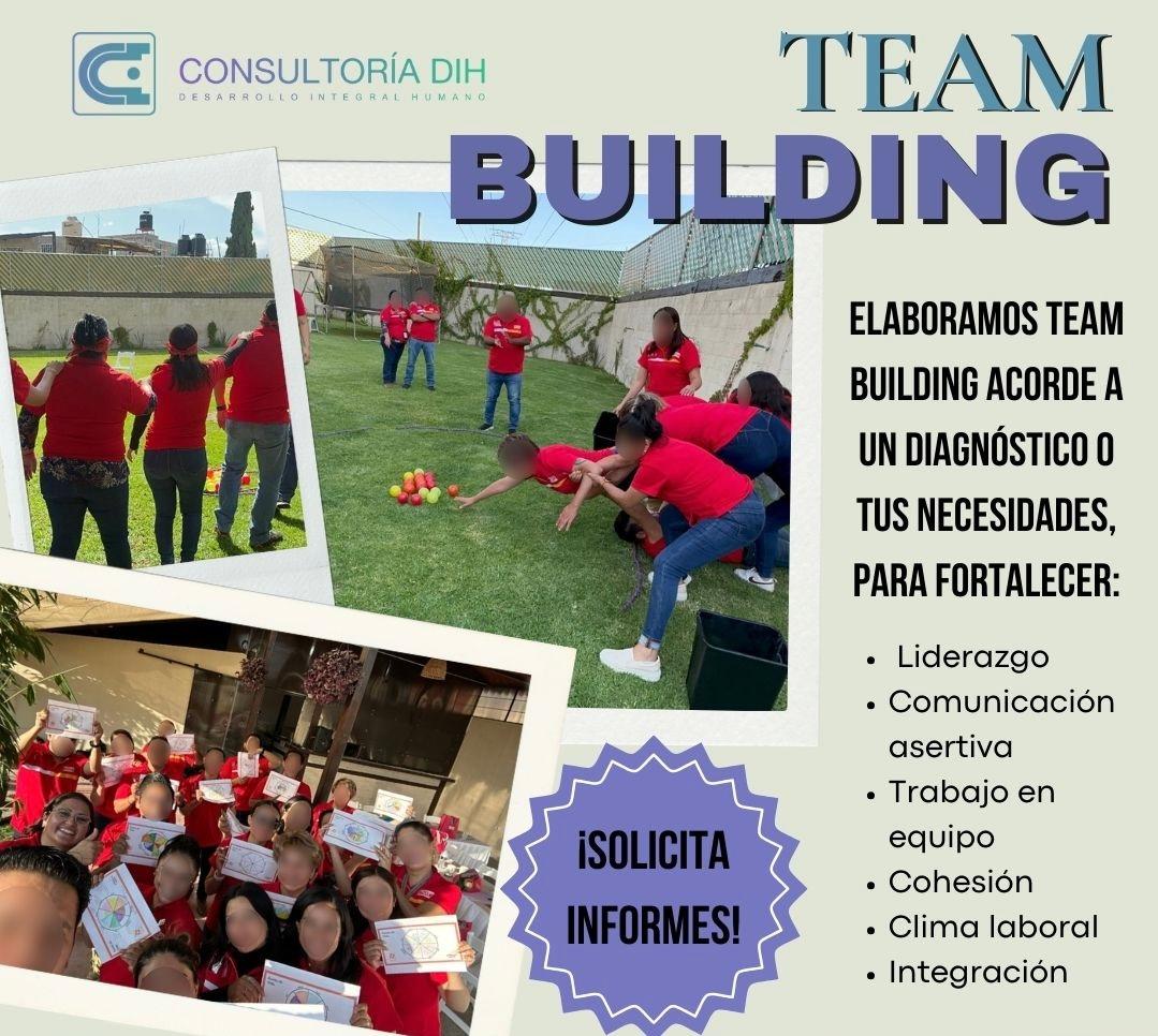 Fotografías reales de una dinámica de Team Building facilitada por Consultoría DIH